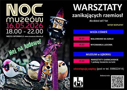 NOC MUZEÓW warsztaty zanikających rzemiosł